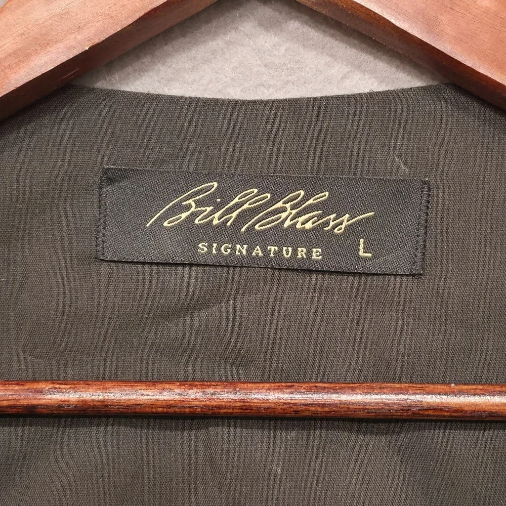 Bill Blass Signature Green Tuxedo‎ Vest Size Large